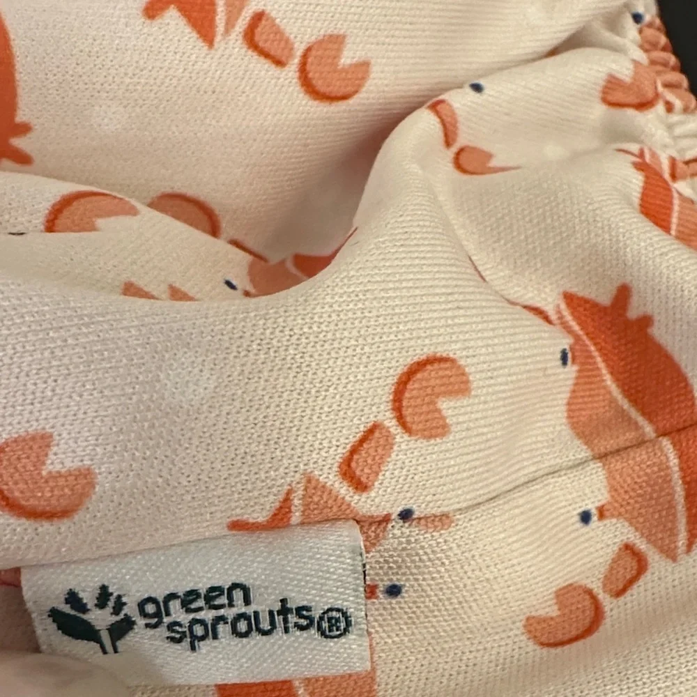 Adorable Crab Print Diaper Cover